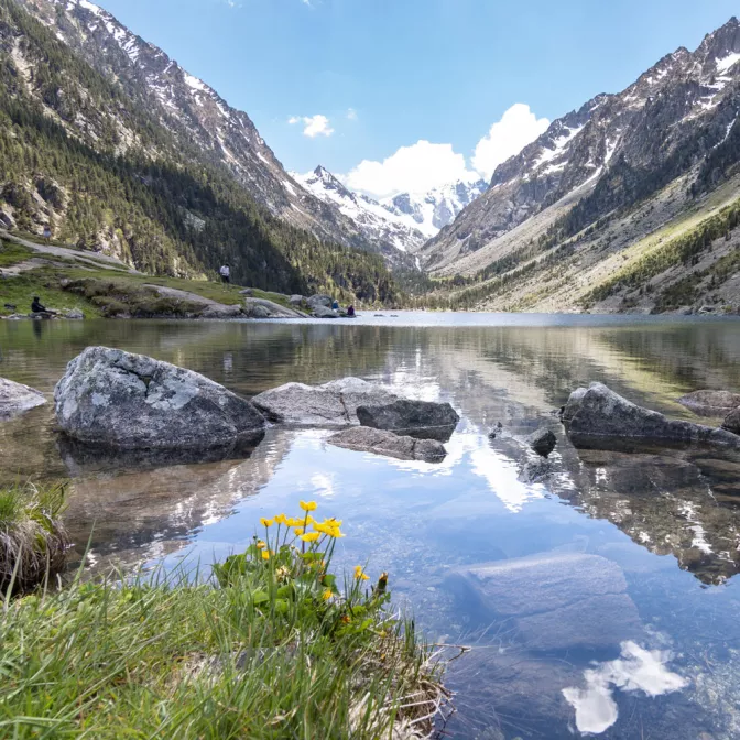 Randonnée autour des lacs des Pyrénées