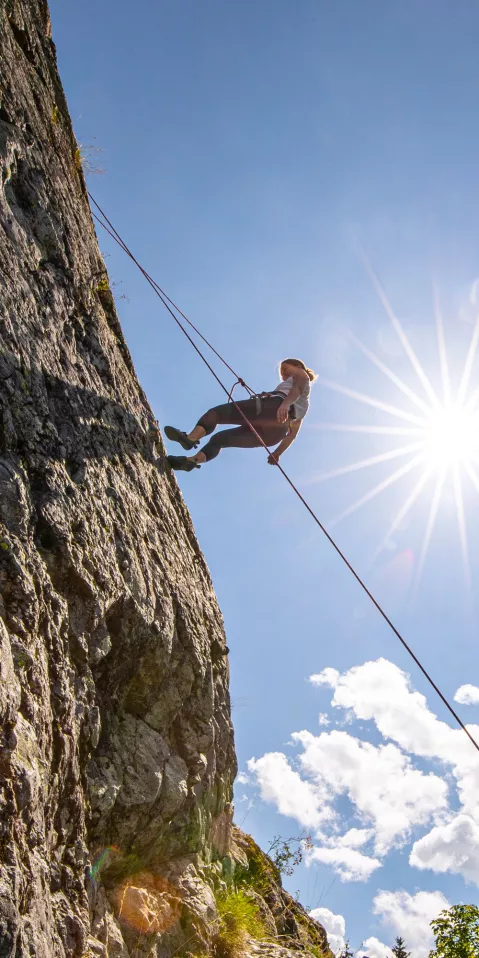 Escalade dans lesPyr&eacute;n&eacute;es