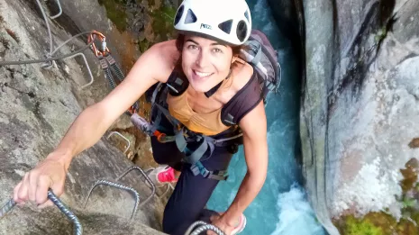 Via ferrata au Pont Napol&eacute;on autour de Luz Saint Sauveur ou &agrave; Coum&eacute;ly pr&egrave;s de Gavarnie.