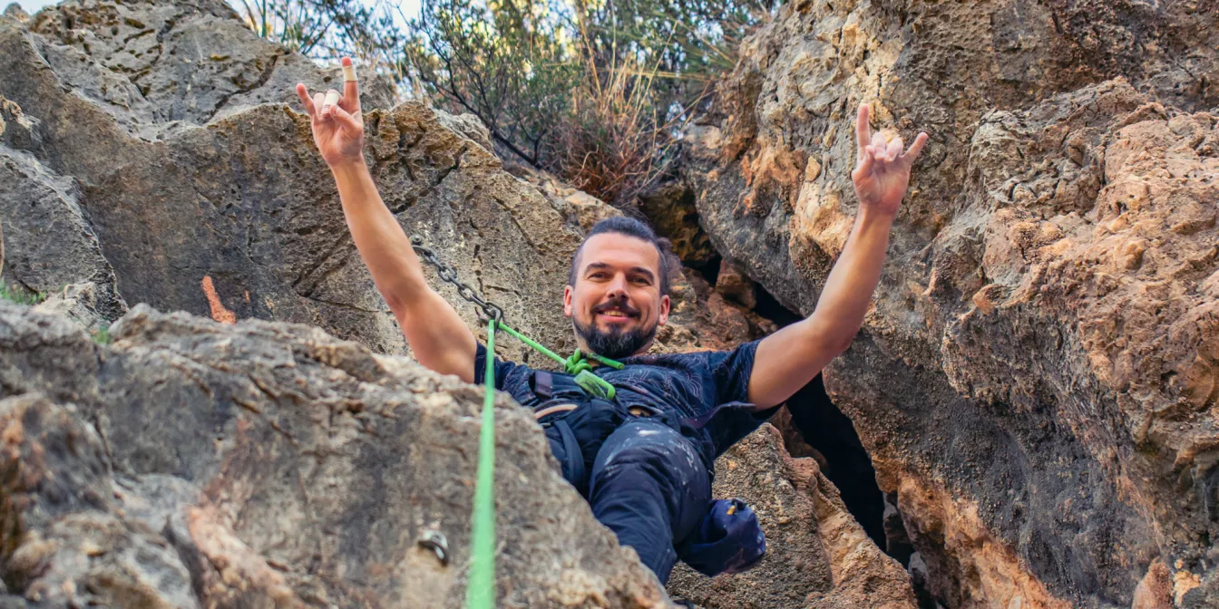 Escalade &agrave; Cauterets dans les Hautes Pyr&eacute;n&eacute;es